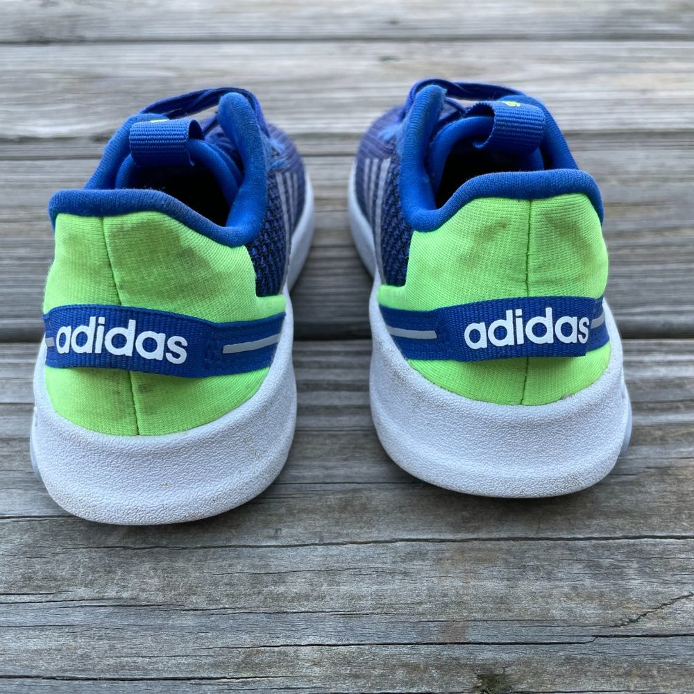 Adidas Kids Sneaker Blue Shoes size 8k - Picture 7 of 11